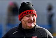 28 November 2021; Ballygunner manager Darragh O'Sullivan before  the AIB Munster Club Senior Hurling Championship Quarter-Final match between Ballyea and Ballygunner at Cusack Park in Ennis, Clare. Photo by Ray McManus/Sportsfile