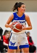 4 December 2021; Sinead Deegan of WIT Waterford Wildcats during the InsureMyHouse.ie Paudie O’Connor Cup Quarter-Final match between Fr. Mathews and WIT Waterford Wildcats at Fr. Mathews Arena in Cork. Photo by Sam Barnes/Sportsfile