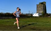 5 December 2021; Lucy Foster of Willowfield Harriers, Down, on her way to winning the Girls U17 event during the Irish Life Health National Novice, Junior, and Juvenile Uneven Age Cross Country Championships at Gowran Park in Kilkenny. Photo by Sam Barnes/Sportsfile