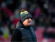 5 December 2021; The Glen manager Malachy O'Rouke during the AIB Ulster GAA Football Club Senior Championship Quarter-Final match between Glen and Scotstown at Celtic Park in Derry. Photo by Philip Fitzpatrick/Sportsfile