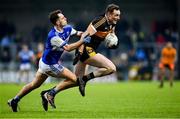 5 December 2021; Brendan O'Sullivan of Austin Stacks holds off the challenge of Jack Savage of Kerins O'Rahilly's during the Kerry County Senior Football Championship Final match between Austin Stacks and Kerins O'Rahilly's at Austin Stack Park in Tralee, Kerry. Photo by Brendan Moran/Sportsfile