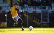 5 December 2021; Wolfe Tones goalkeeper Cian Farnan during the AIB Leinster GAA Football Senior Club Championship Quarter-Final match between Wolfe Tones and Kilmacud Crokes at Páirc Tailteann in Navan, Meath. Photo by Ray McManus/Sportsfile