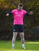 6 December 2021; Rory O'Loughlin during Leinster Rugby squad training at UCD in Dublin. Photo by Brendan Moran/Sportsfile