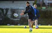 6 December 2021; Ross Byrne during Leinster Rugby squad training at UCD in Dublin. Photo by Brendan Moran/Sportsfile