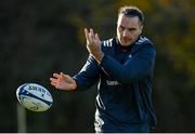 6 December 2021; James Lowe during Leinster Rugby squad training at UCD in Dublin. Photo by Brendan Moran/Sportsfile