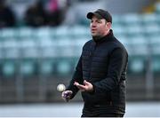 4 December 2021; Mount Leinster Rangers manager Conor Phelan before the AIB Leinster GAA Hurling Senior Club Championship Quarter-Final match between Mount Leinster Rangers and Shamrocks Ballyhale at Netwatch Cullen Park in Carlow. Photo by Piaras Ó Mídheach/Sportsfile