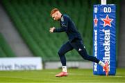 10 December 2021; Ciarán Frawley during a Leinster Rugby captain's run at the Aviva Stadium in Dublin. Photo by Harry Murphy/Sportsfile