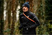 11 December 2021; Brian Fay of Ireland trains on the course ahead of the SPAR European Cross Country Championships Fingal-Dublin 2021 at the Sport Ireland Campus in Dublin. Photo by Sam Barnes/Sportsfile