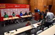 11 December 2021; A general view during a press conference ahead of the SPAR European Cross Country Championships Fingal-Dublin 2021 at the Sport Ireland Campus in Dublin. Photo by Sam Barnes/Sportsfile