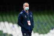 11 December 2021; Leinster senior coach Stuart Lancaster before the Heineken Champions Cup Pool A match between Leinster and Bath at Aviva Stadium in Dublin. Photo by Harry Murphy/Sportsfile