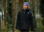 11 December 2021; Sarah Healy of Ireland walks the course ahead of the SPAR European Cross Country Championships Fingal-Dublin 2021 at the Sport Ireland Campus in Dublin. Photo by Sam Barnes/Sportsfile