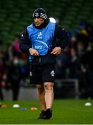 11 December 2021; Leinster forwards and scrum coach Robin McBryde before the Heineken Champions Cup Pool A match between Leinster and Bath at Aviva Stadium in Dublin. Photo by Harry Murphy/Sportsfile