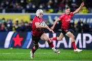 11 December 2021; Mike Lowry of Ulster makes a break during the Heineken Champions Cup Pool A match between ASM Clermont Auvergne and Ulster at Stade Marcel-Michelin in Clermont-Ferrand, France. Photo by Julien Poupart/Sportsfile