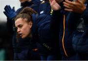 11 December 2021; Emma Duggan of Meath looks on from the sidelines during the match between Meath and TG4 Underdogs at Donaghmore Ashbourne GAA club in Ashbourne, Meath. Photo by David Fitzgerald/Sportsfile