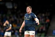 11 December 2021; Tadhg Furlong of Leinster during the Heineken Champions Cup Pool A match between Leinster and Bath at Aviva Stadium in Dublin. Photo by Harry Murphy/Sportsfile
