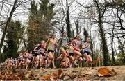 12 December 2021; Laura Mooney of Ireland competing in the U20 Women's 4000m during the SPAR European Cross Country Championships Fingal-Dublin 2021 at the Sport Ireland Campus in Dublin. Photo by Ramsey Cardy/Sportsfile