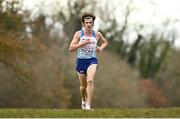 12 December 2021; Charles Hicks of Great Britain competing in the U23 Men's 8000m during the SPAR European Cross Country Championships Fingal-Dublin 2021 at the Sport Ireland Campus in Dublin. Photo by Sam Barnes/Sportsfile