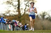 12 December 2021; Charles Hicks of Great Britain competing in the U23 Men's 8000m during the SPAR European Cross Country Championships Fingal-Dublin 2021 at the Sport Ireland Campus in Dublin. Photo by Sam Barnes/Sportsfile