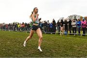 12 December 2021; Jodie McCann of Ireland competing in the U23 Women's 6000m during the SPAR European Cross Country Championships Fingal-Dublin 2021 at the Sport Ireland Campus in Dublin. Photo by Seb Daly/Sportsfile