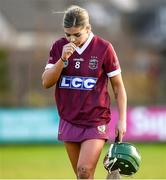 12 December 2021; Shannon Graham of Slaughtnei after the 2020 AIB All-Ireland Senior Club Camogie Championship Semi-Final match between Slaughtneil and Oulart the Ballagh at Donaghmore Ashbourne GAA in Ashbourne, Meath. Photo by Matt Browne/Sportsfile