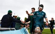 12 December 2021; Eoghan Masterson of Connacht acknowledges supporters after his side's victory in the Heineken Champions Cup Pool B match between Connacht and Stade Francais Paris at the Sportsground in Galway. Photo by Harry Murphy/Sportsfile
