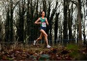 12 December 2021; Roisin Flanagan of Ireland competing in the Senior Women's 8000m during the SPAR European Cross Country Championships Fingal-Dublin 2021 at the Sport Ireland Campus in Dublin. Photo by David Fitzgerald/Sportsfile
