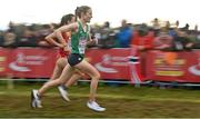 12 December 2021; Fionnuala McCormack of Ireland competing in the Senior Women's 8000m during the SPAR European Cross Country Championships Fingal-Dublin 2021 at the Sport Ireland Campus in Dublin. Photo by Seb Daly/Sportsfile