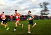 12 December 2021; Brian Fay of Ireland competing in the Senior Men's 10,000m during the SPAR European Cross Country Championships Fingal-Dublin 2021 at the Sport Ireland Campus in Dublin. Photo by David Fitzgerald/Sportsfile