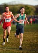 12 December 2021; Brian Fay of Ireland competing in the Senior Men's 10,000m during the SPAR European Cross Country Championships Fingal-Dublin 2021 at the Sport Ireland Campus in Dublin. Photo by Seb Daly/Sportsfile