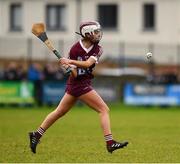 12 December 2021; Ceat McEldowney of Slaughtneil during the 2020 AIB All-Ireland Senior Club Camogie Championship Semi-Final match between Slaughtneil and Oulart the Ballagh at Donaghmore Ashbourne GAA in Ashbourne, Meath. Photo by Matt Browne/Sportsfile