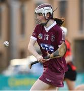 12 December 2021; Sinead Mellon of Slaughtneil during the 2020 AIB All-Ireland Senior Club Camogie Championship Semi-Final match between Slaughtneil and Oulart the Ballagh at Donaghmore Ashbourne GAA in Ashbourne, Meath. Photo by Matt Browne/Sportsfile