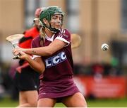 12 December 2021; Shannon Graham of Slaughtneil during the 2020 AIB All-Ireland Senior Club Camogie Championship Semi-Final match between Slaughtneil and Oulart the Ballagh at Donaghmore Ashbourne GAA in Ashbourne, Meath. Photo by Matt Browne/Sportsfile