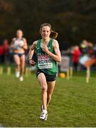 12 December 2021; Fionnuala McCormack of Ireland competing in the Senior Women's 8000m during the SPAR European Cross Country Championships Fingal-Dublin 2021 at the Sport Ireland Campus in Dublin. Photo by Sam Barnes/Sportsfile