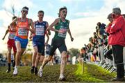 12 December 2021; Brian Fay of Ireland competing in the Senior Men's 10,000m during the SPAR European Cross Country Championships Fingal-Dublin 2021 at the Sport Ireland Campus in Dublin. Photo by Sam Barnes/Sportsfile