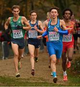 12 December 2021; Sean Kay of Ireland competes in the Under 20 Men's event during the SPAR European Cross Country Championships Fingal-Dublin 2021 at the Sport Ireland Campus in Dublin. Photo by Ramsey Cardy/Sportsfile