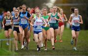 12 December 2021; Sarah Healy of Ireland competes in the Under 23 Women's event during the SPAR European Cross Country Championships Fingal-Dublin 2021 at the Sport Ireland Campus in Dublin. Photo by Ramsey Cardy/Sportsfile