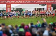 12 December 2021; A general view of action during the Under 20 Men's during the SPAR European Cross Country Championships Fingal-Dublin 2021 at the Sport Ireland Campus in Dublin. Photo by Ramsey Cardy/Sportsfile
