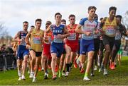 12 December 2021; Jakob Ingebrigtsen of Norway competes in the Senior Men's race during the SPAR European Cross Country Championships Fingal-Dublin 2021 at the Sport Ireland Campus in Dublin. Photo by Ramsey Cardy/Sportsfile