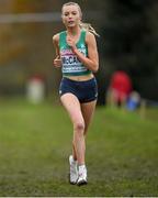 12 December 2021; Jodie McCann of Ireland competes in the Under 23 Women's event during the SPAR European Cross Country Championships Fingal-Dublin 2021 at the Sport Ireland Campus in Dublin. Photo by Ramsey Cardy/Sportsfile