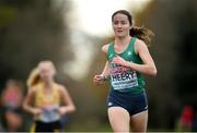 12 December 2021; Ruth Heery of Ireland competing in the U23 Women's 6000m during the SPAR European Cross Country Championships Fingal-Dublin 2021 at the Sport Ireland Campus in Dublin. Photo by Ramsey Cardy/Sportsfile