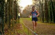 12 December 2021; Jimmy Gressier of France competes in the Senior Men's race during the SPAR European Cross Country Championships Fingal-Dublin 2021 at the Sport Ireland Campus in Dublin. Photo by Ramsey Cardy/Sportsfile