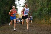 12 December 2021; Jonas Raess of Switzerland during the SPAR European Cross Country Championships Fingal-Dublin 2021 at the Sport Ireland Campus in Dublin. Photo by Ramsey Cardy/Sportsfile