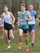 12 December 2021; Emmet Jennings of Ireland competing in the Senior Men's 10,000m during the SPAR European Cross Country Championships Fingal-Dublin 2021 at the Sport Ireland Campus in Dublin. Photo by Ramsey Cardy/Sportsfile