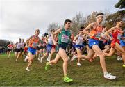 12 December 2021; Ryan Forsyth of Ireland competes in the Senior Men's race during the SPAR European Cross Country Championships Fingal-Dublin 2021 at the Sport Ireland Campus in Dublin. Photo by Ramsey Cardy/Sportsfile