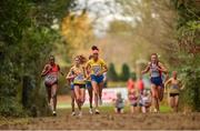 12 December 2021; Meraf Bahta of Sweden competes in the Senior Women's race during the SPAR European Cross Country Championships Fingal-Dublin 2021 at the Sport Ireland Campus in Dublin. Photo by Ramsey Cardy/Sportsfile