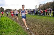 12 December 2021; Yann Schrub of France competes in the Senior Men's race during the SPAR European Cross Country Championships Fingal-Dublin 2021 at the Sport Ireland Campus in Dublin. Photo by Ramsey Cardy/Sportsfile