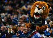 11 December 2021; Leo the Lion during the Heineken Champions Cup Pool A match between Leinster and Bath at Aviva Stadium in Dublin. Photo by Harry Murphy/Sportsfile