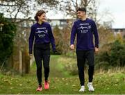 13 December 2021; Irish running legend, Sonia O’Sullivan and Olympian Andrew Coscoran are pictured launching the Irish Life Health 'Runuary' 2022 programme to support runners, of all levels to run January and not let it run them. Irish Life Health want to help runners to get back into the healthy habit of running in the new year. Entry is free of charge at irishlifehealth.ie/runuary. Starting on January 1st, the programme encourages beginners to the more experienced runners, to commit to a training plan, to help them reach a target distance of 5km, 5-miles or 10-miles to be completed on January 31st. Photo by David Fitzgerald/Sportsfile