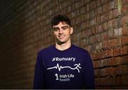 13 December 2021; Olympian Andrew Coscoran is pictured launching the Irish Life Health 'Runuary' 2022 programme to support runners, of all levels to run January and not let it run them. Irish Life Health want to help runners to get back into the healthy habit of running in the new year. Entry is free of charge at irishlifehealth.ie/runuary. Starting on January 1st, the programme encourages beginners to the more experienced runners, to commit to a training plan, to help them reach a target distance of 5km, 5-miles or 10-miles to be completed on January 31st. Photo by David Fitzgerald/Sportsfile
