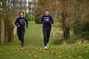 13 December 2021;  Irish running legend, Sonia O’Sullivan and Olympian Andrew Coscoran is pictured launching the Irish Life Health 'Runuary' 2022 programme to support runners, of all levels to run January and not let it run them. Irish Life Health want to help runners to get back into the healthy habit of running in the new year. Entry is free of charge at irishlifehealth.ie/runuary. Starting on January 1st, the programme encourages beginners to the more experienced runners, to commit to a training plan, to help them reach a target distance of 5km, 5-miles or 10-miles to be completed on January 31st. Photo by David Fitzgerald/Sportsfile